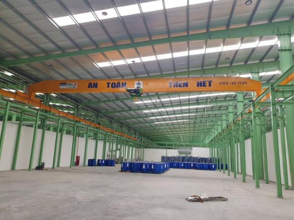 CẦU TRỤC DẦM ĐƠN (OVERHEAD CRANE SINGLE GIRDER)